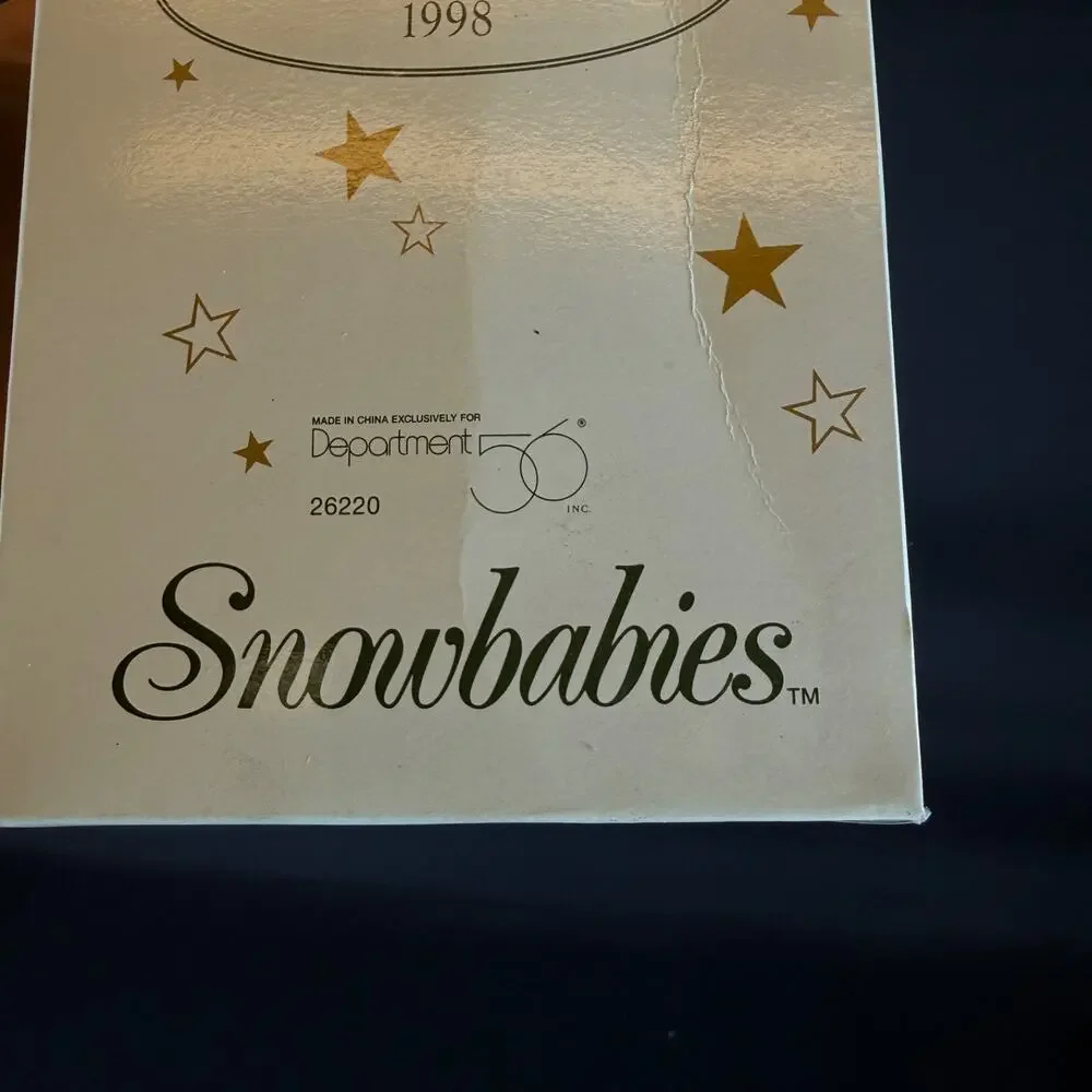 SnowBabies Dept 56 Friendship Club You Better Watch Out Figurine w/Box 5